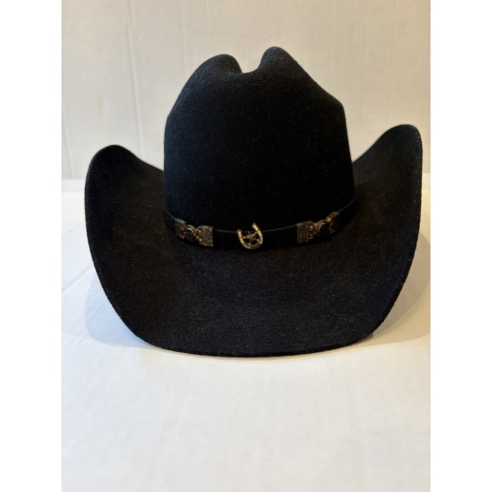 Bullhide by Montecarlo Wool Cowboy‎ Hat El Disobediente Black 0568BL